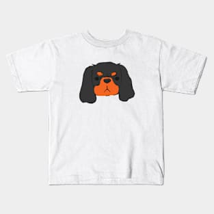 Cavalier King Charles Spaniel - Black and tan Kids T-Shirt